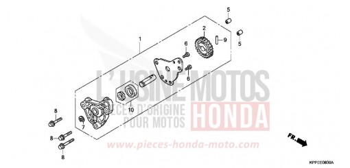 POMPE A HUILE CBR125R4 de 2004